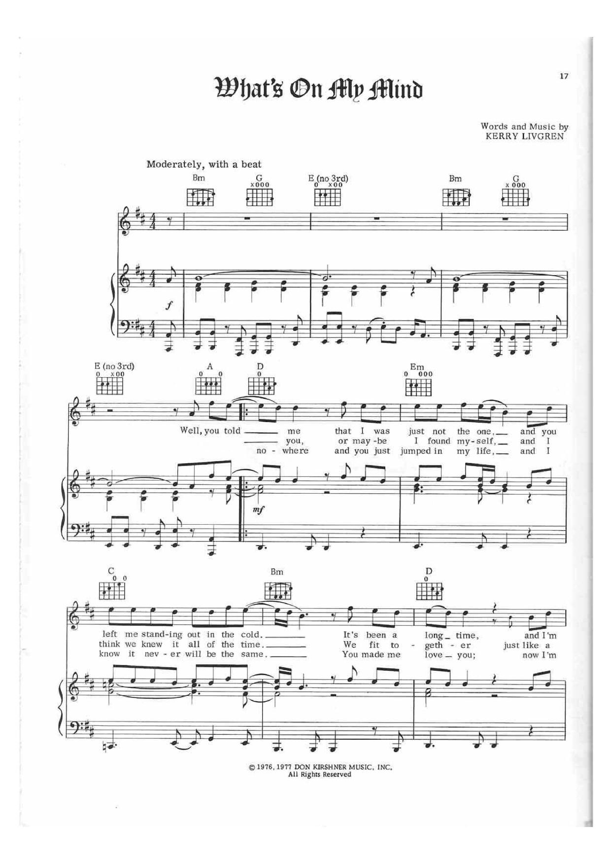 Free Play The Game Tonight by Kansas sheet music