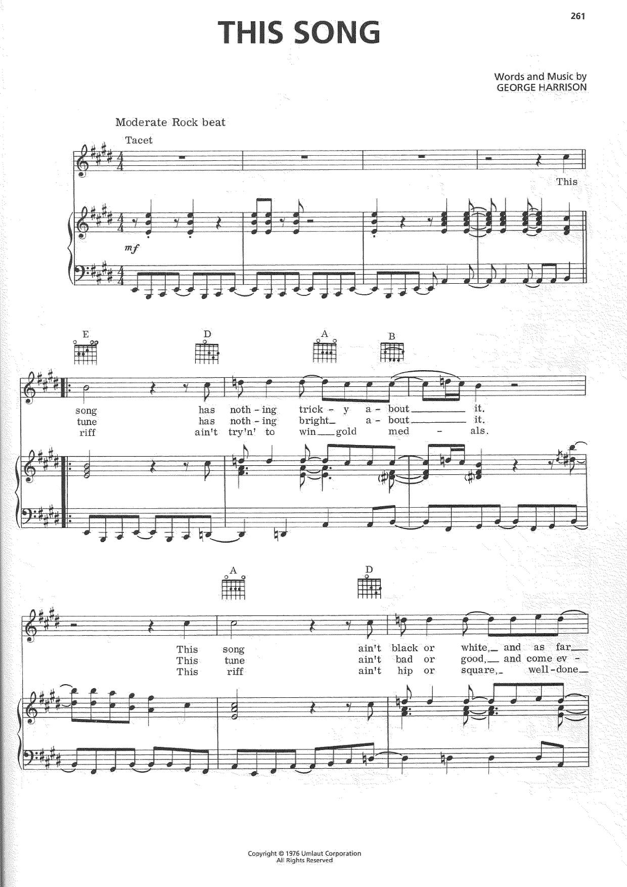 This Song Score