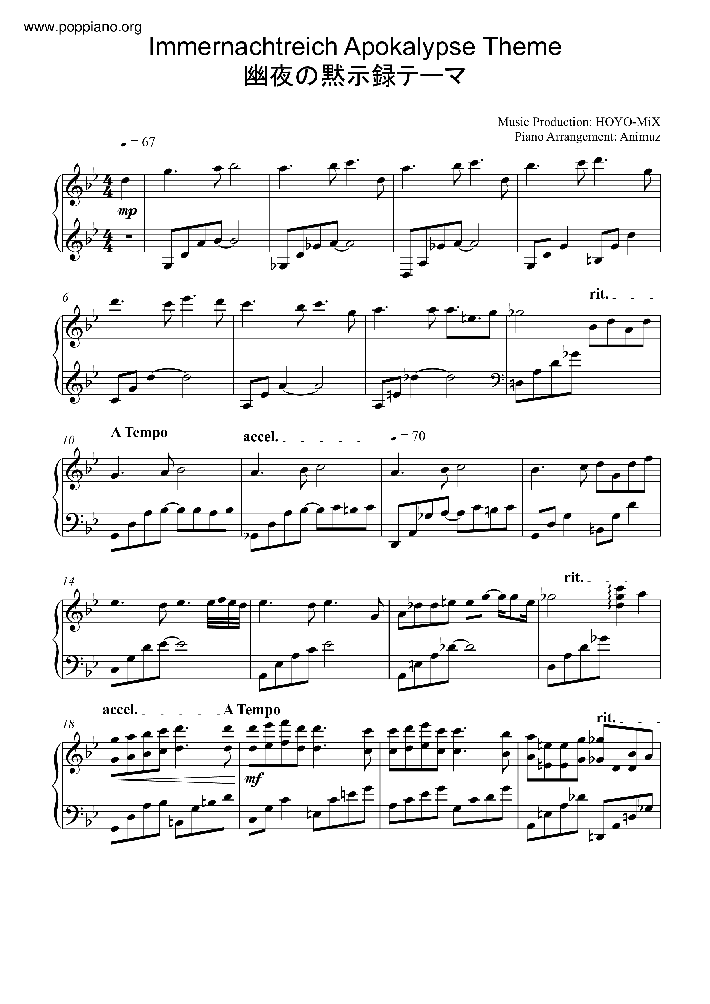 Fischl's Domain Immernachtreich Apokalypse Score