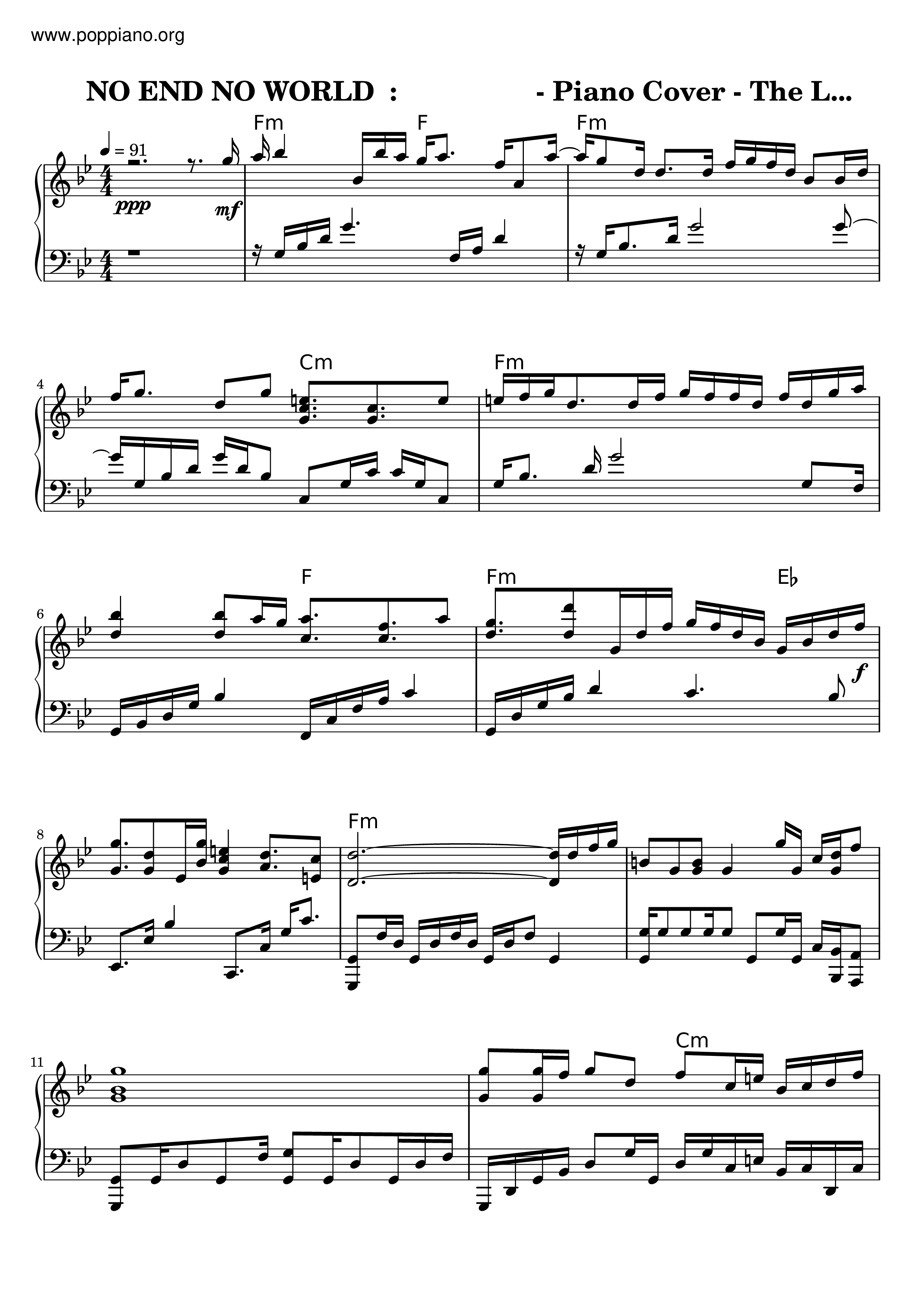 The Legend of Heroes: Trails into Reverie - No End No World Score