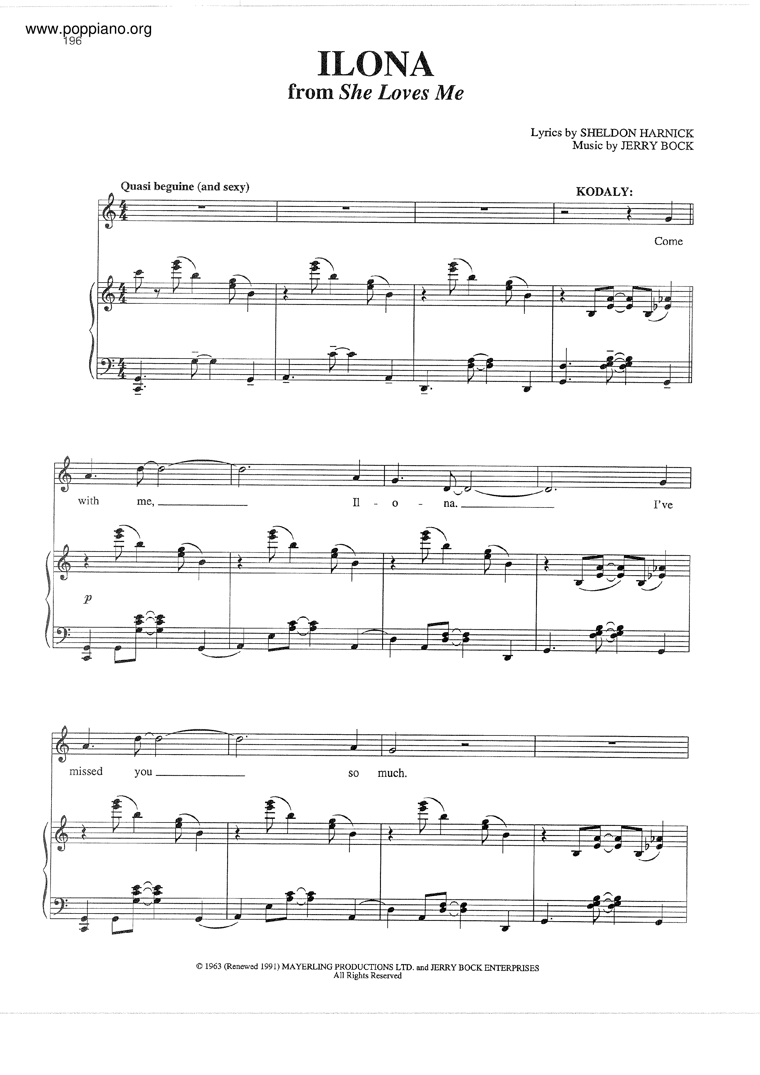 Ilona Score