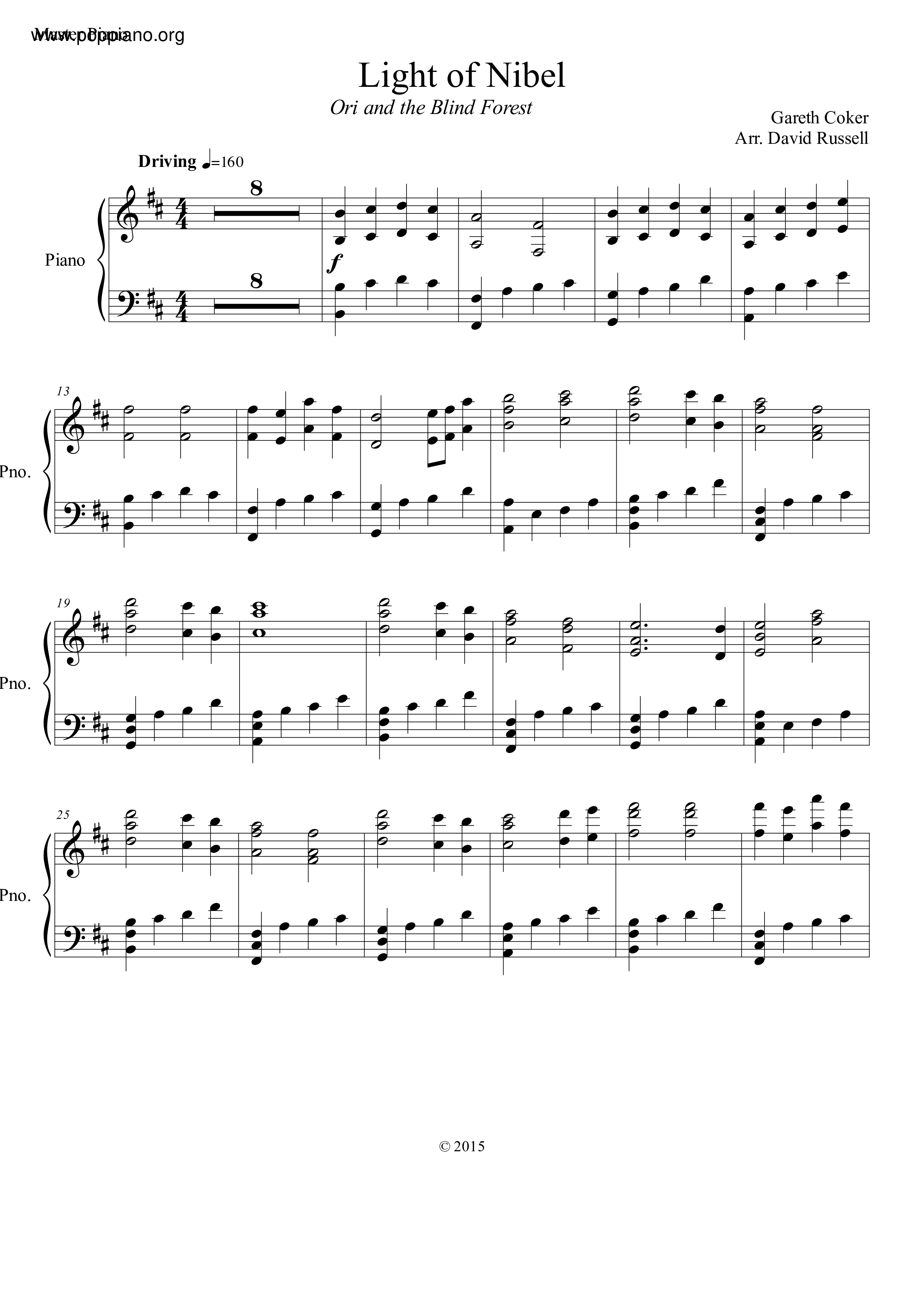 Ori And The Blind Forest - Light Of Nibel Score