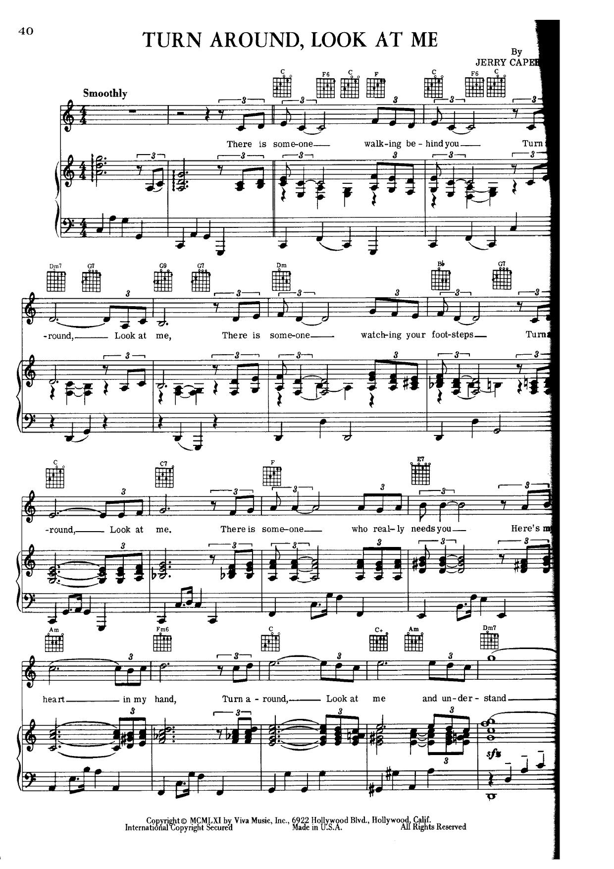 The Beatles Turn Around Look At Me Sheet Music Pdf Free Score Download The Beatles Turn Around Look At Me Sheet Music Pdf Free Score Download