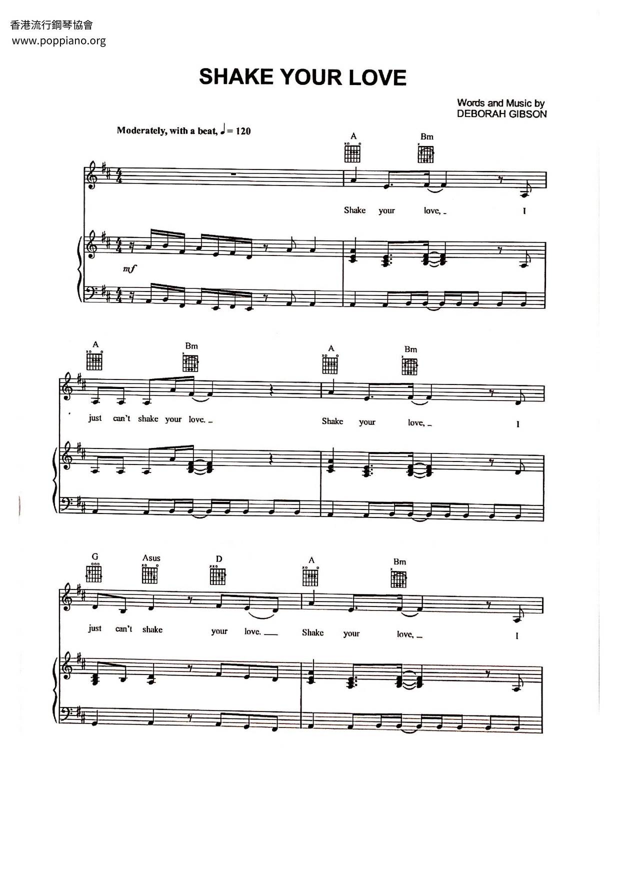 Debbie gibson shake your love