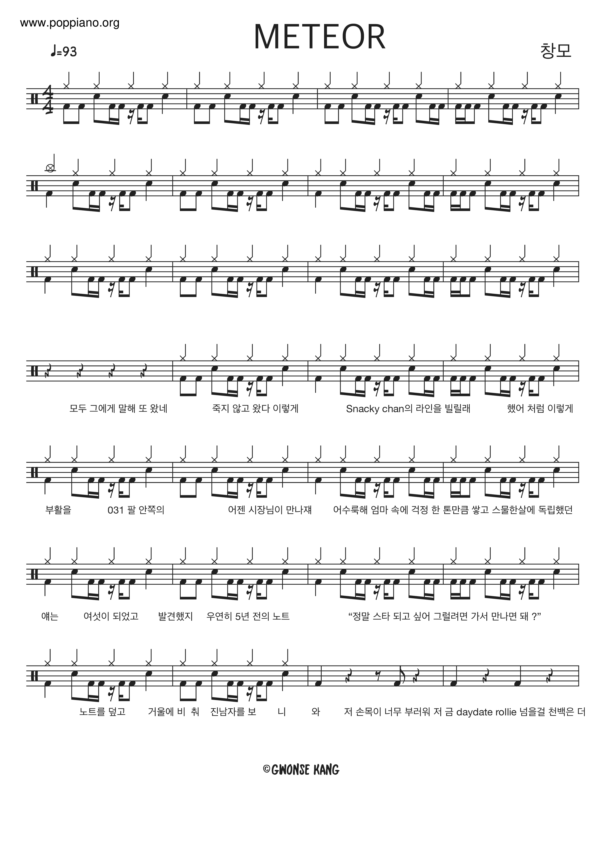 Meteor Score