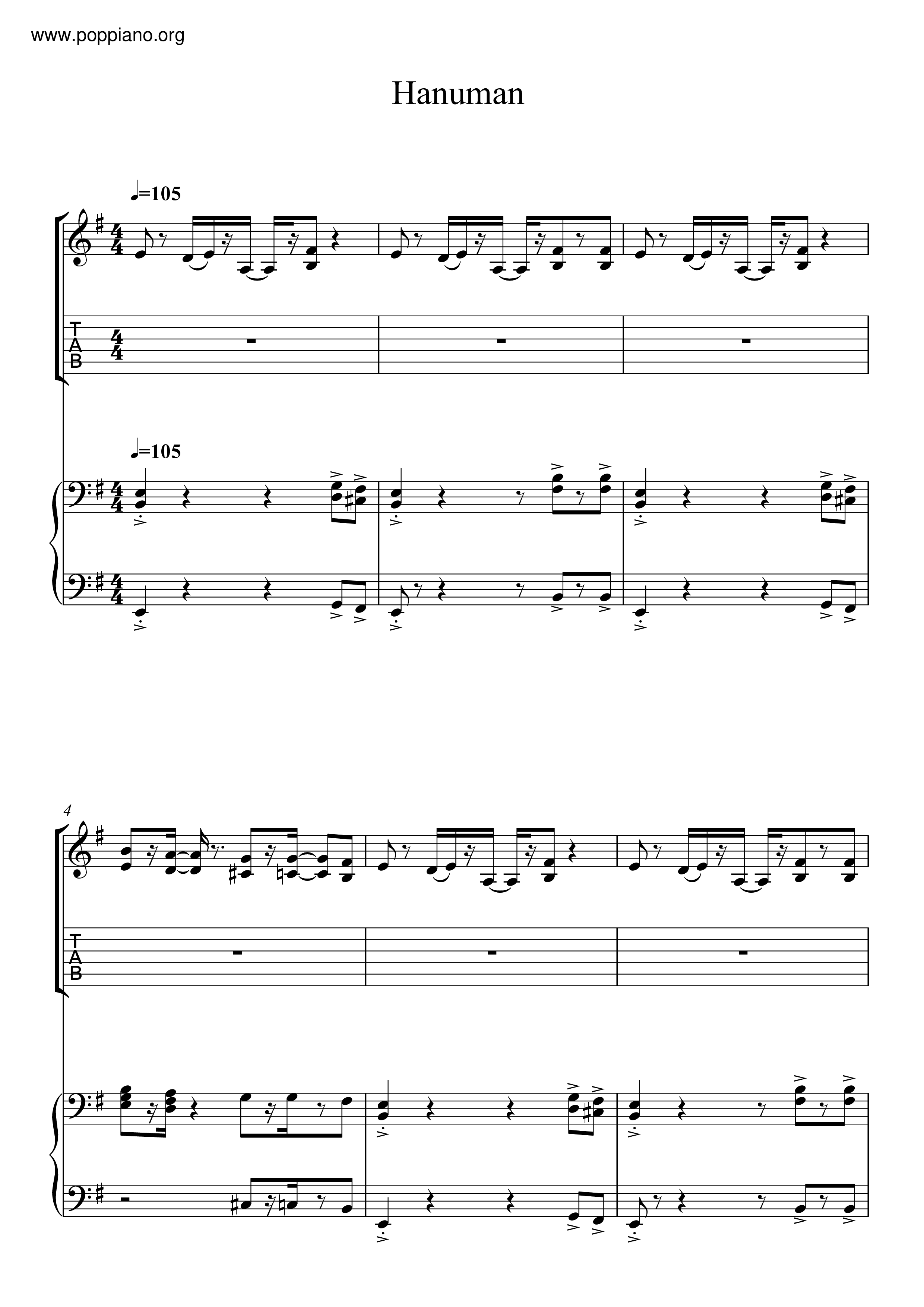 Hanuman Score