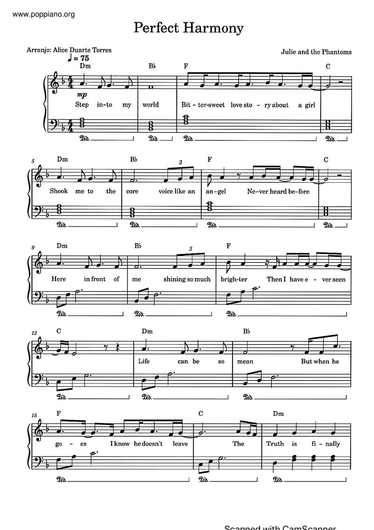 Perfect Harmony Score