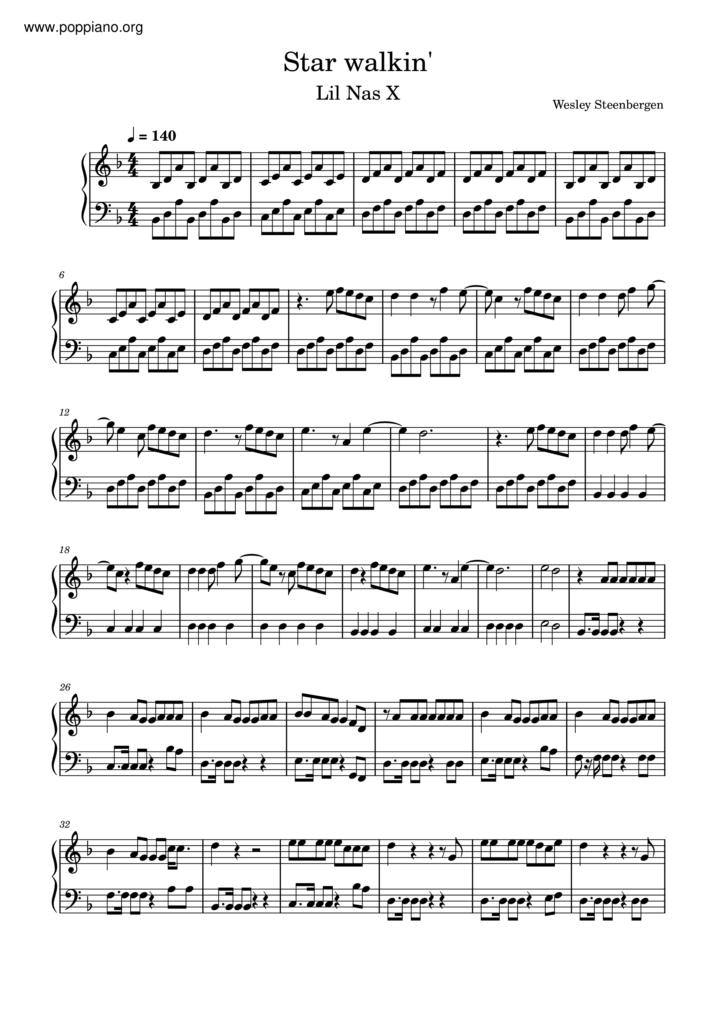 Star Walkin' (League of Legends Worlds Anthem) Score