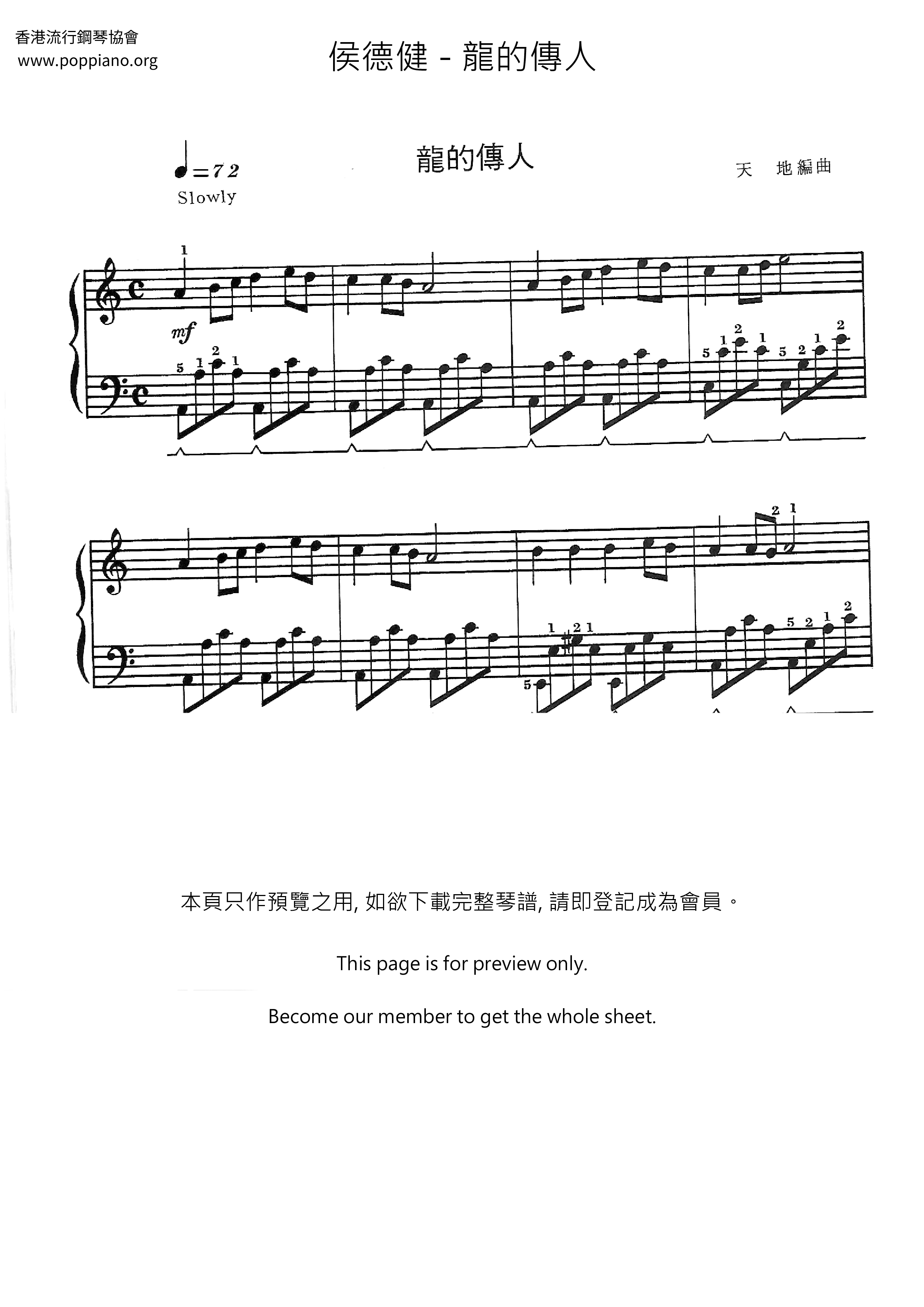 Descendants Of The Dragon Score