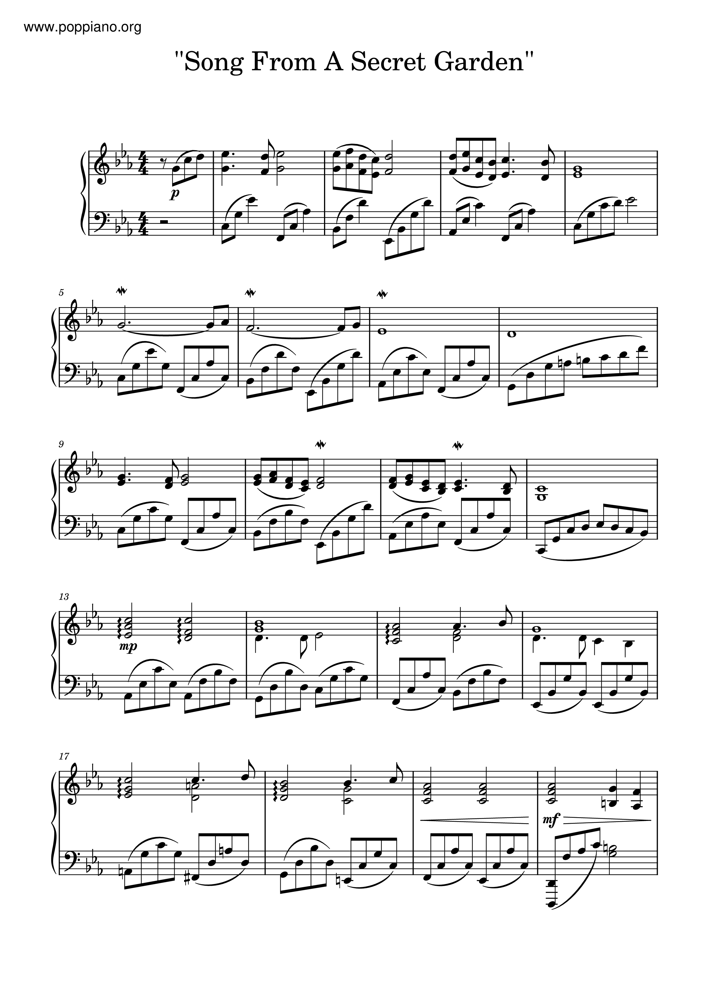 Secret Garden - Song From A Secret Garden Score