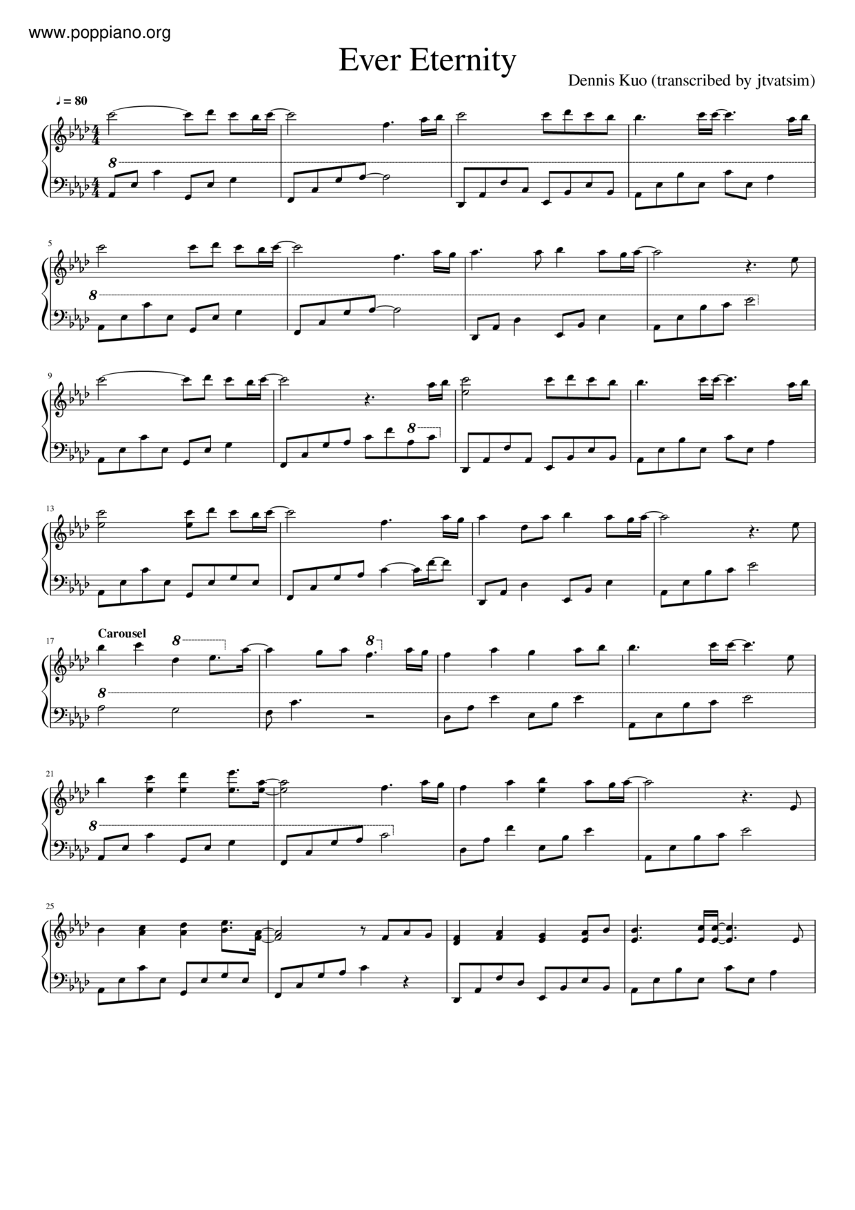 Ever Eternity Score