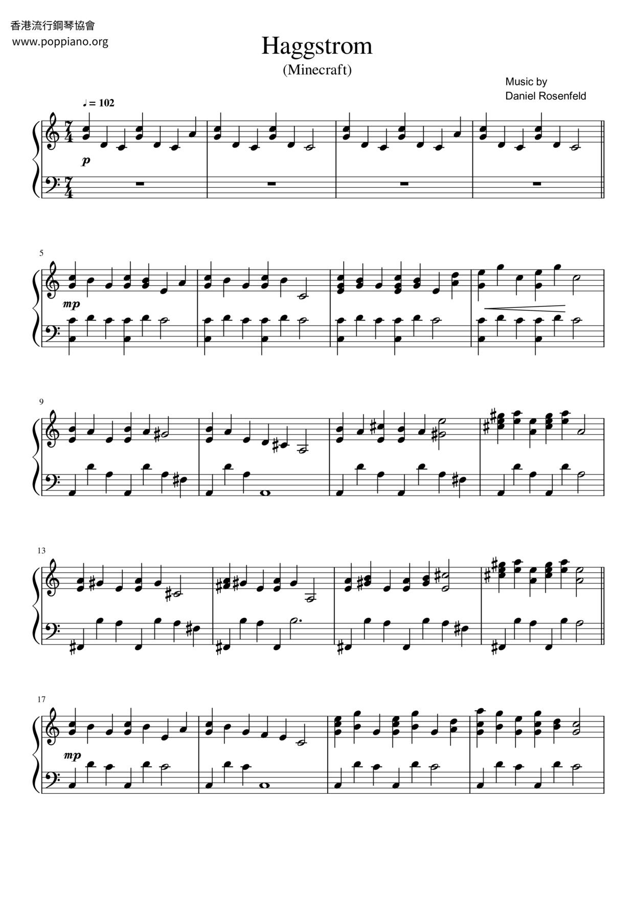 Haggstrom Score