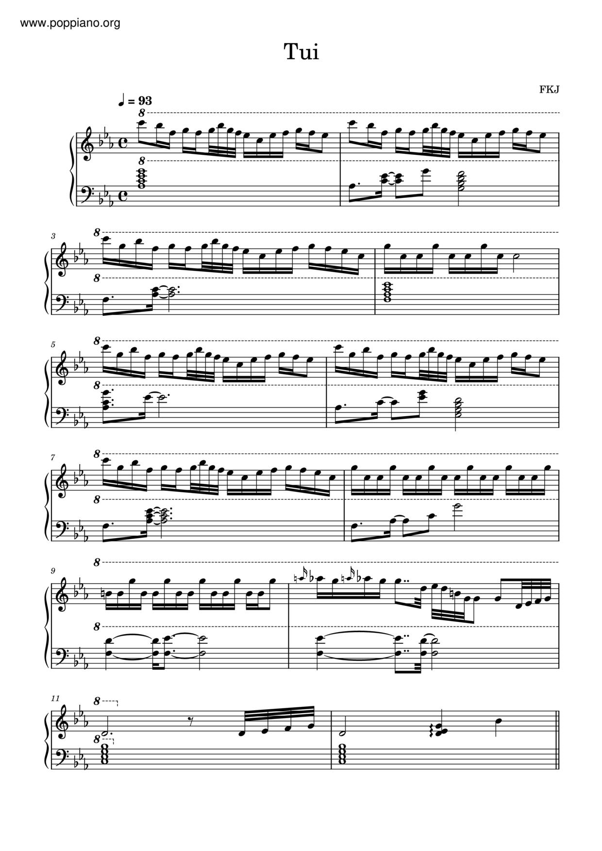 Tui Score