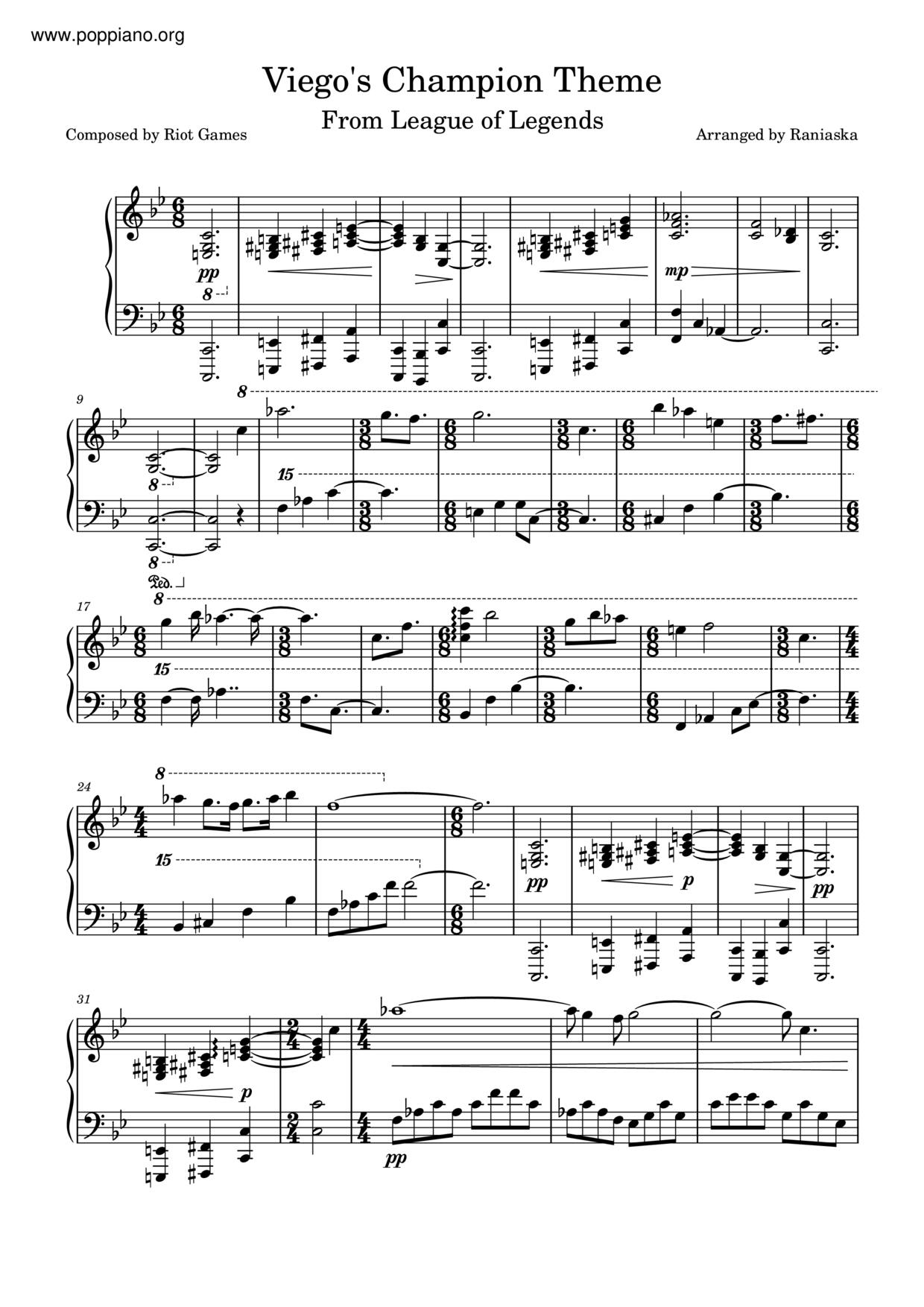 Viego's Champion Theme Score