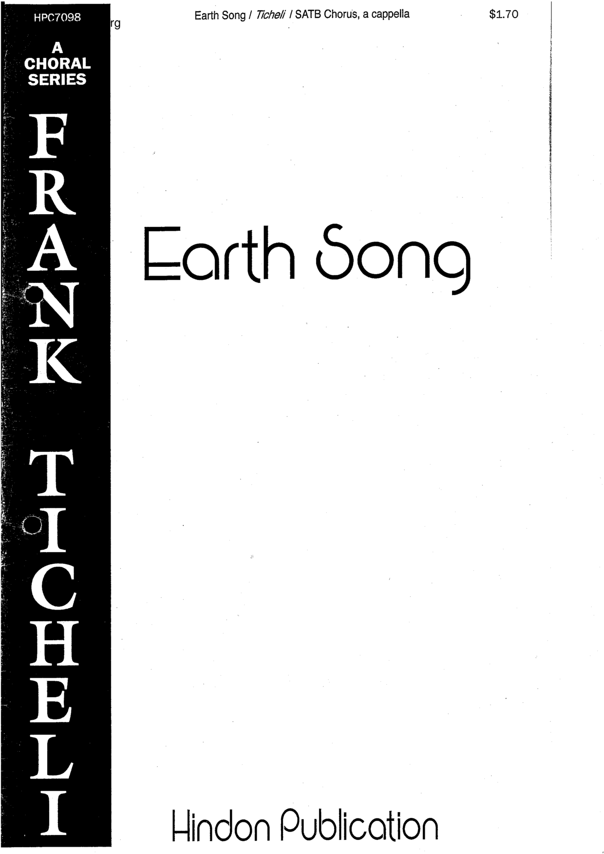 Earth Song琴譜