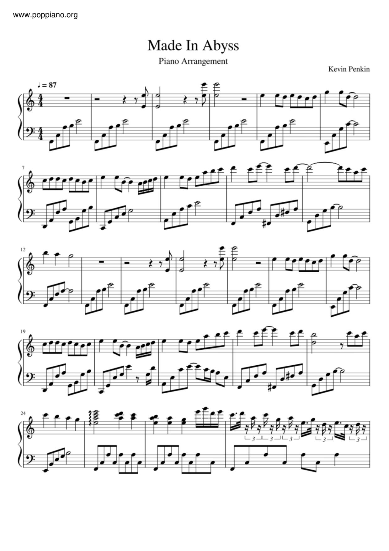 Made In Abyss Score