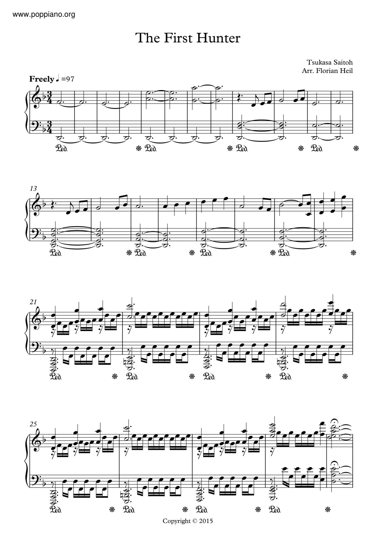 The First Hunter Score