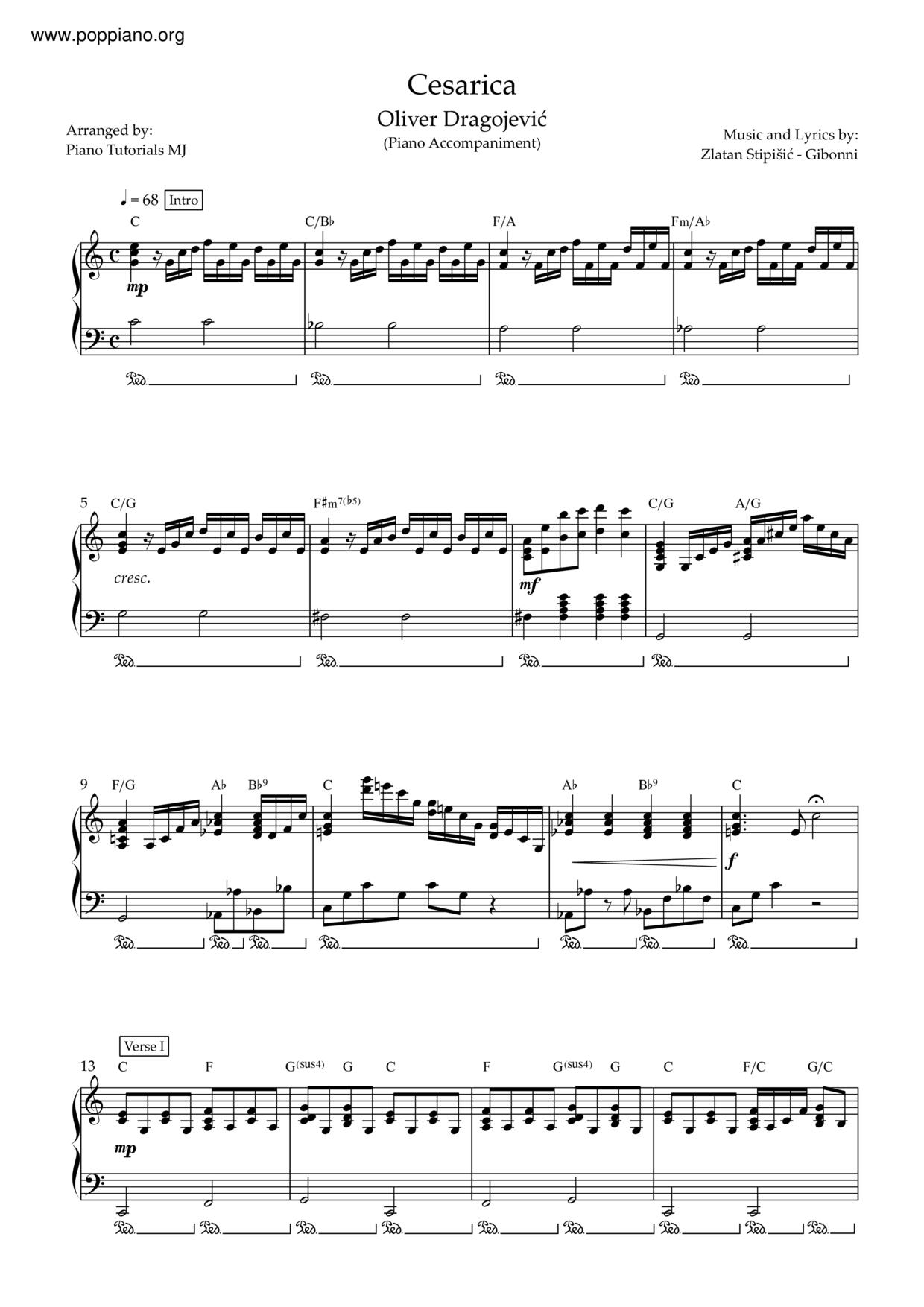 Cesarica Score