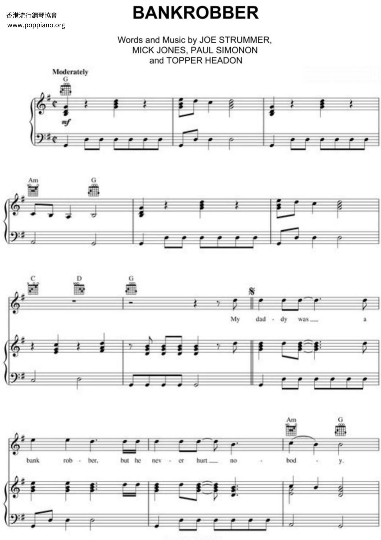 Bankrobber Score
