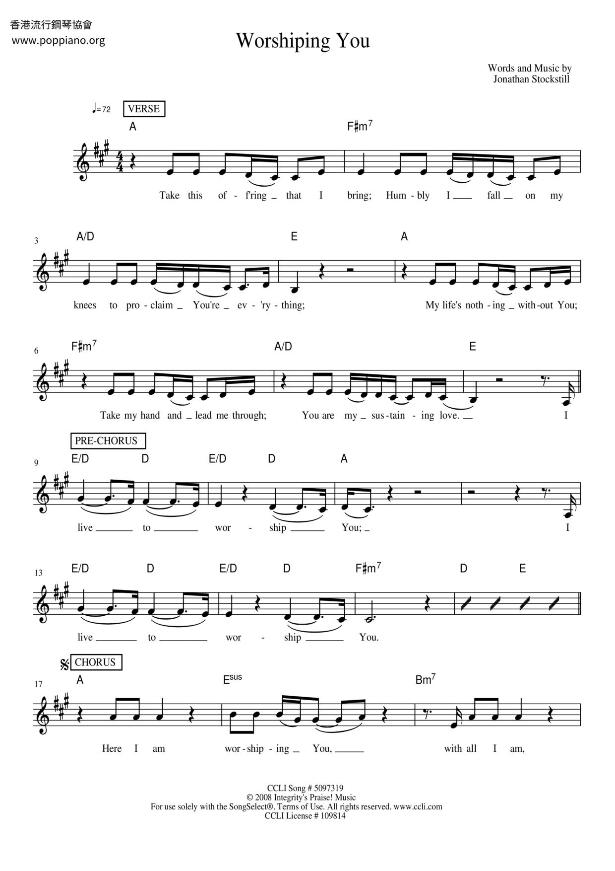 spiritual-worshipping-you-sheet-music-pdf-free-score-download