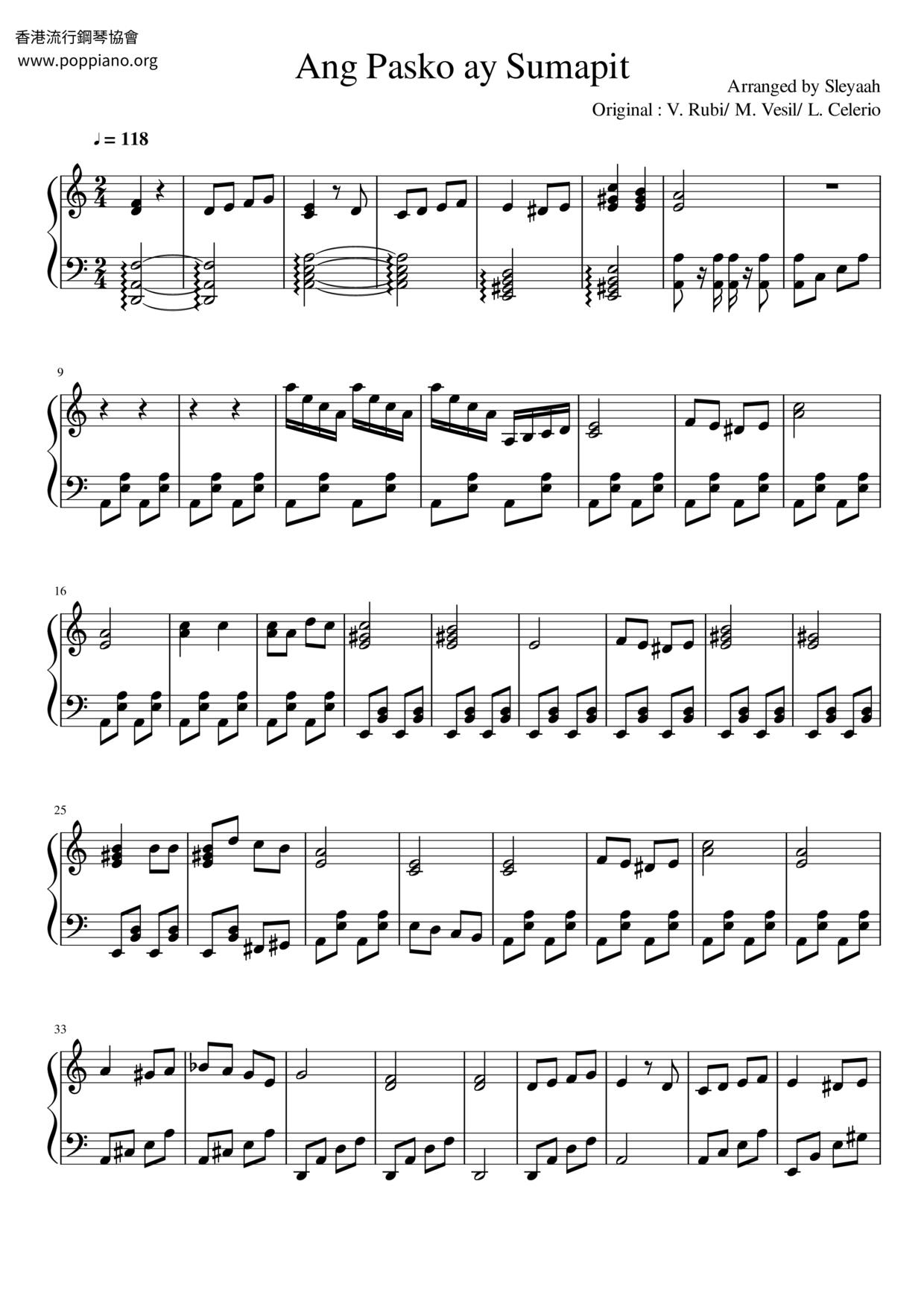 Spiritual Ang Pasko Ay Sumapit Sheet Music Pdf Free Score Download Spiritual Ang Pasko Ay Sumapit Sheet Music Pdf Free Score Download