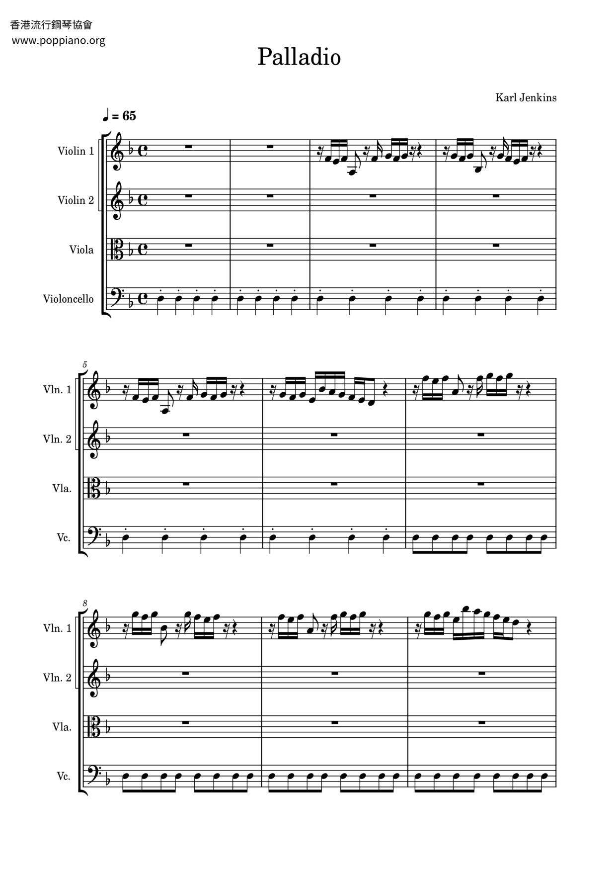 Palladio Score