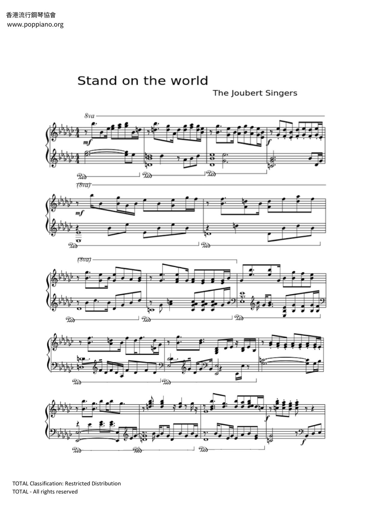 Stand on the Word Score