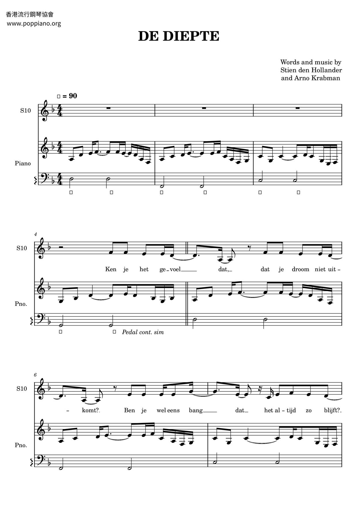 De Diepte Score