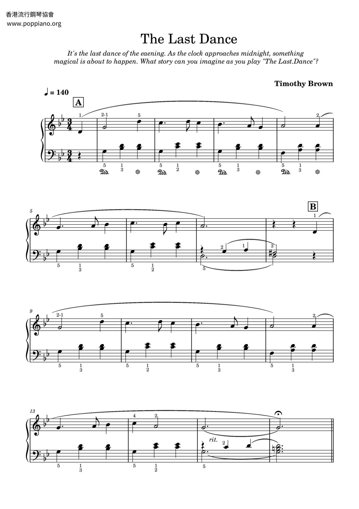 The Last Dance Score