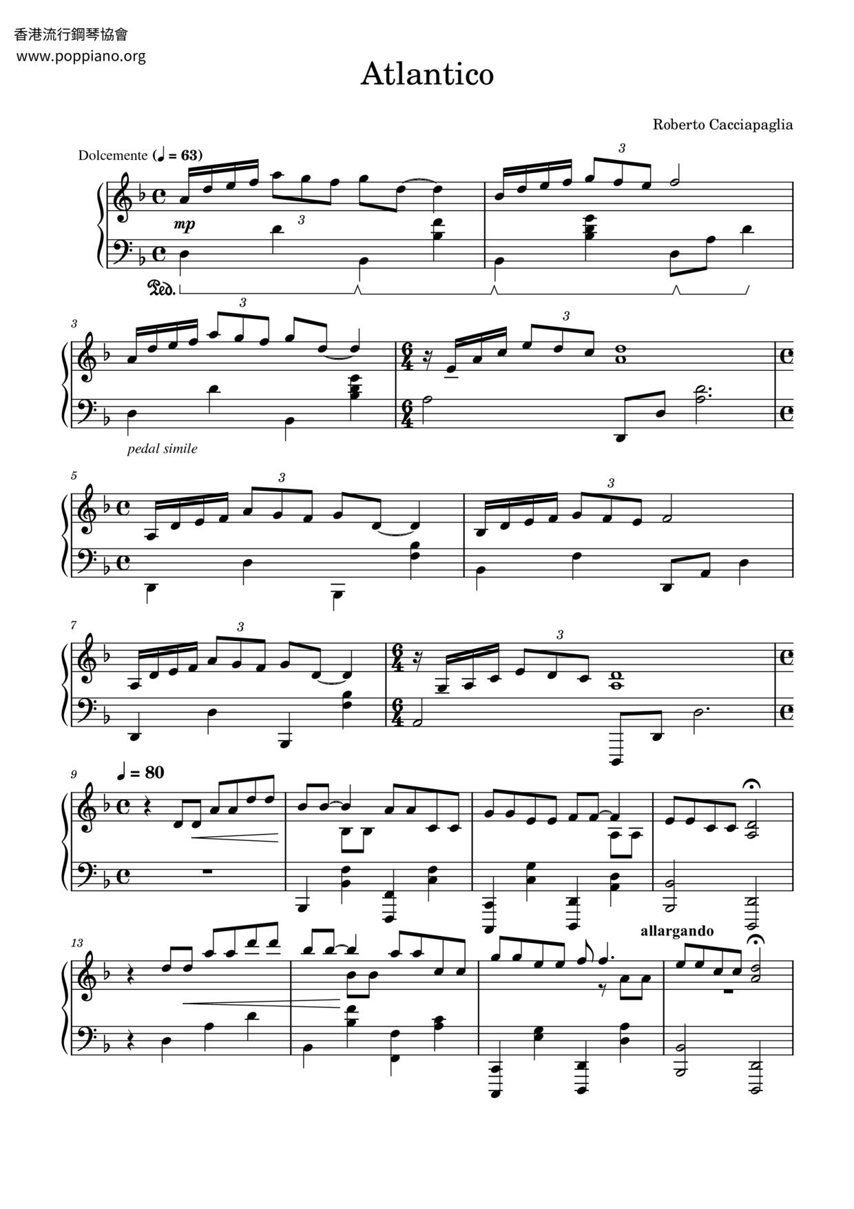Atlantico Score