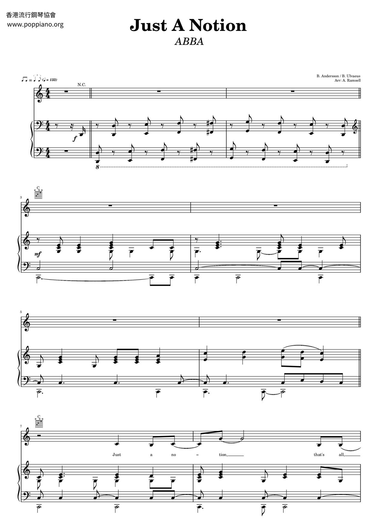 Just A Notion Score