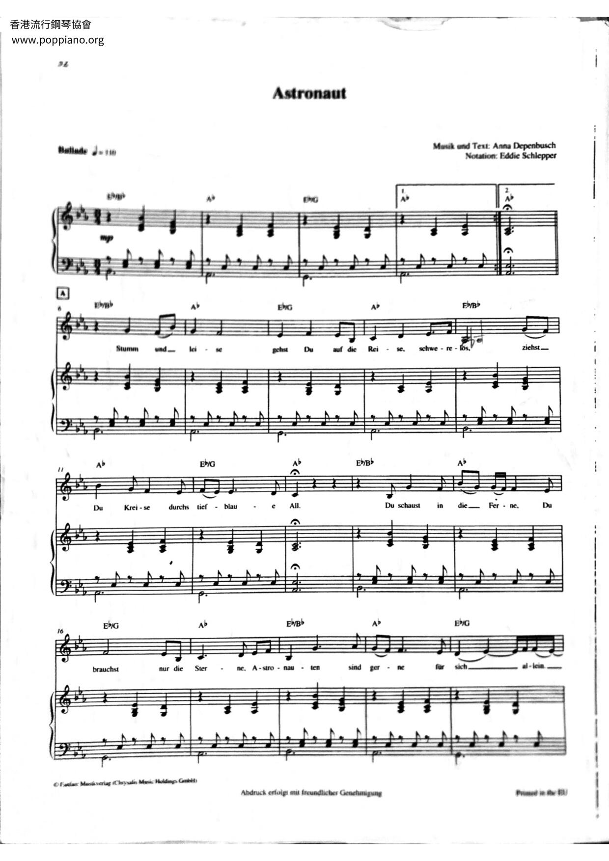Astronaut Score