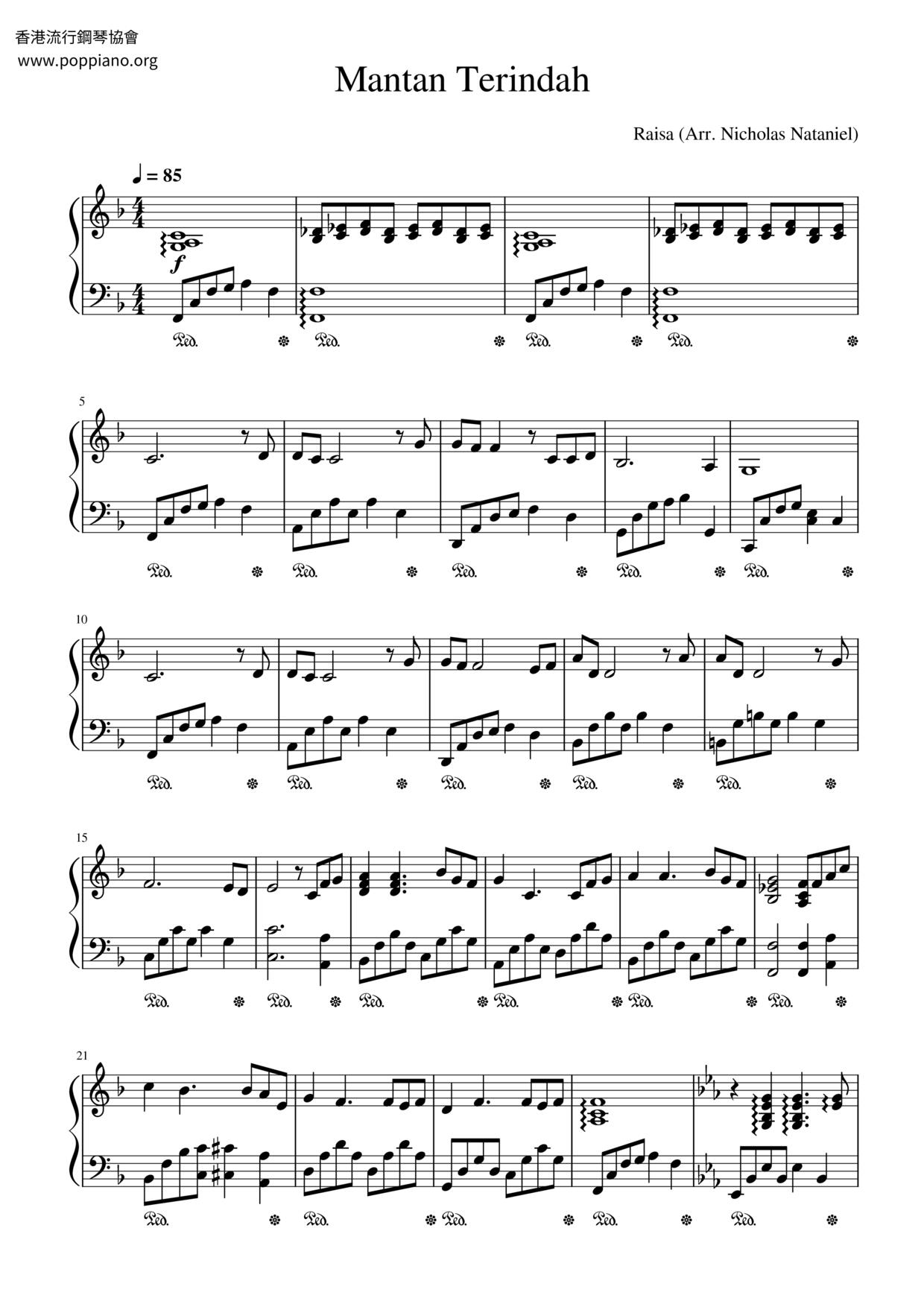 Mantan Terindah Score